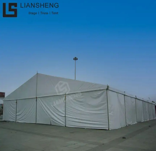 High Quality Aluminum Storage Tent Industrial Warehouse Shelter Weatherproof Quick Setup