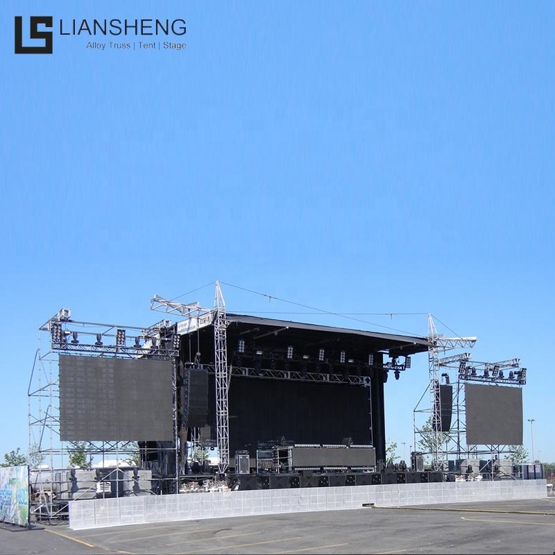 Hot Sale Outdoor Concert Stage Aluminum Dj Truss Display Lifting System Easy Assemble Truss System