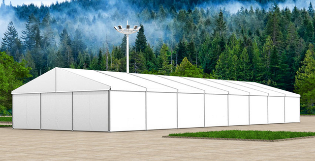 Outdoor Permanent Storage Tent Aluminum Structure Warehouse Tent Wedding Event Exhibition Tent