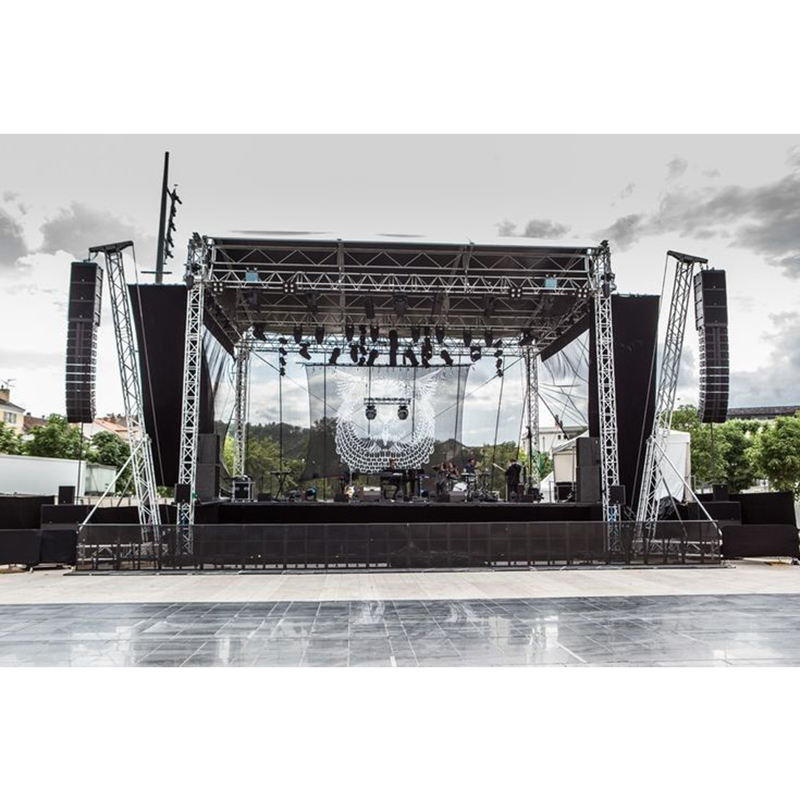 Outdoor Show Concert Aluminum Stage Truss 20 X 20 Stand Alone Frame Structure Platform Concert Truss