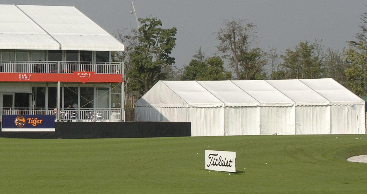 Custom Outdoor Temporary Warehouse Tent For Outside Industrial Storage Tent