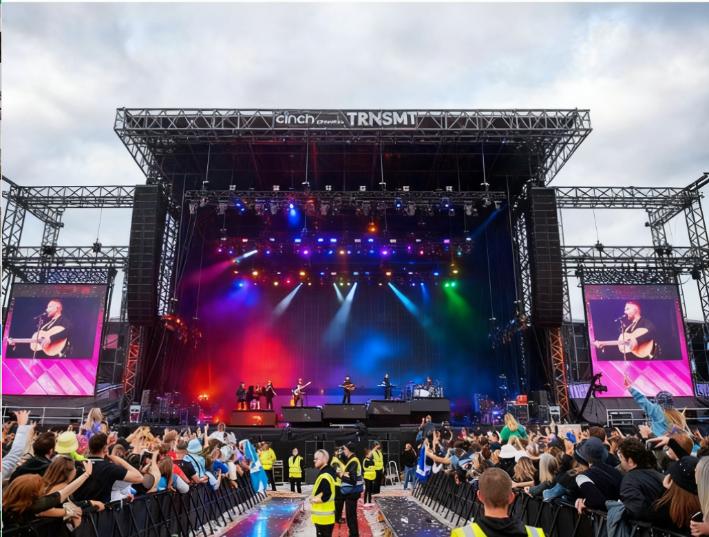 20m × 40m Large Concert Stage Aluminum Truss System