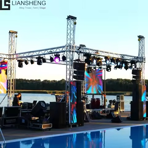 Liansheng · Storm Series | 10m x 7m Professional Performance Grade Truss Stage System