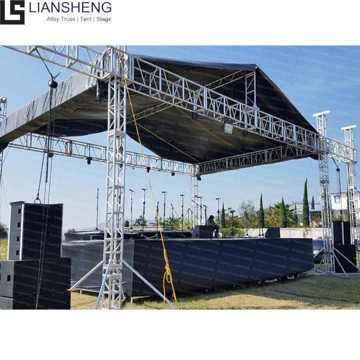 Hot Selling Wholesale Event Truss Stage Aluminum Concert Stage Podium Roof Truss Stage Display