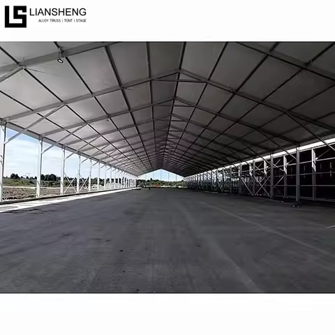 [Qingtian Series] 20×30m Commercial Storage Tent — 600㎡ Flexible Space · Quick Deployment · Cost-effective Solution for Enterprise Warehousing