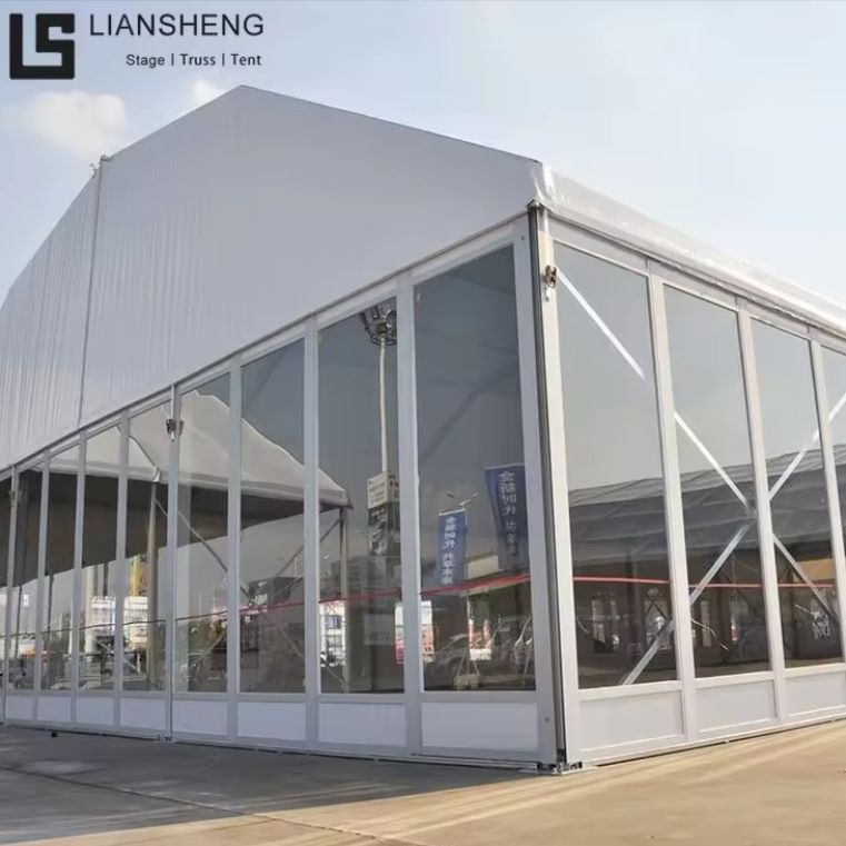 Durable Steel Aluminum Frame PVC Fabric TFS Sports Hall Marquee Tent for Private Plane