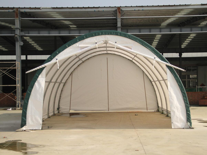 Aluminium Industrial Big Dome Storage Tent for Sale Heavy Duty Warehouse Tent Manufacturer 