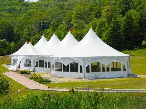 Durable Lightweight Aluminium Pagoda Tent for Outdoor Events