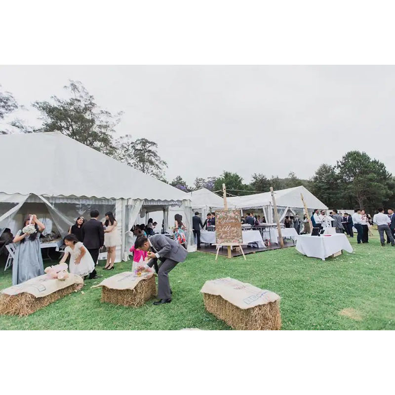 High-strength Aluminum Alloy Atrium Pavilion, 5x5, 10x10, Customizable Area - Ideal Venue for Outdoor Activities
