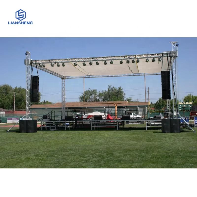 Wholesale Strong Aluminum Alloy Lighting Truss Performance Event Stage Platform System