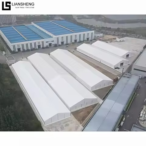 [Qingtian Series] 20×30m Commercial Storage Tent — 600㎡ Flexible Space · Quick Deployment · Cost-effective Solution for Enterprise Warehousing