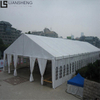 Large Outdoor 15m X 30m Aluminum Luxury Tent White Clear Trade Show Tents for Sale for Church Events