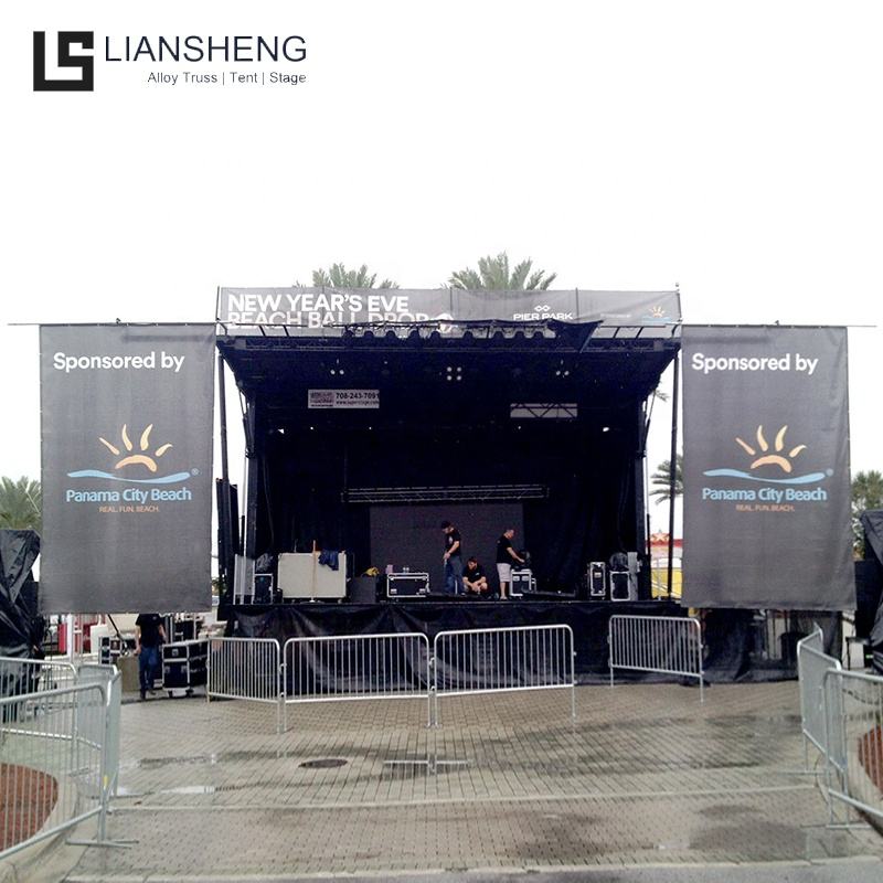 Outdoor Stage Truss System Heavy-Duty Aluminum Stage Frame for Events