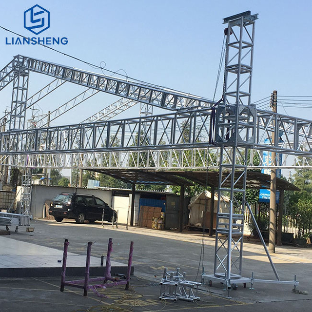 Customized Height Adjustable Height Portable Aluminum Frame Stage Platform for Rental