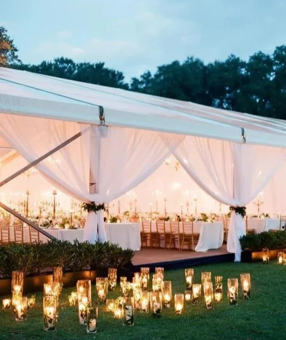 Aluminum Frame Glass Wall Marquee,20x50m Wedding Tents For Sale