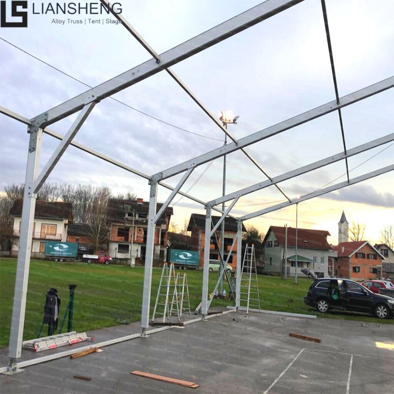 High Strength Aluminium Alloy Frame PVC Cover Sports Tent