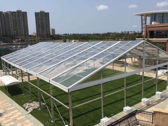 500 800 1000 People Luxury Clear Roof Wedding Marquee Party Tents for Sale Transparent Tent for Wedding