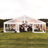 Customized Clear White Pvc Aluminum Event Wedding Tente Outdoor Large Heavy-Duty Aluminum Black Frame Tent for Weddings
