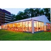 Factory Wholesale Price Outdoor Exhibition Tent Aluminum Alloy Structure Custom Tent Glass Wall Marquee Tent