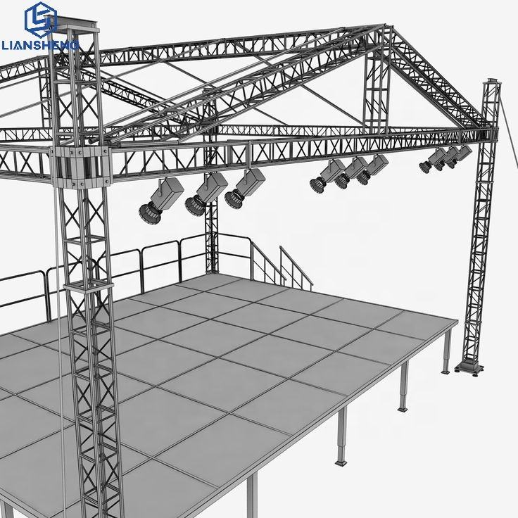 Wholesale Strong Aluminum Alloy Lighting Truss Performance Event Stage Platform System