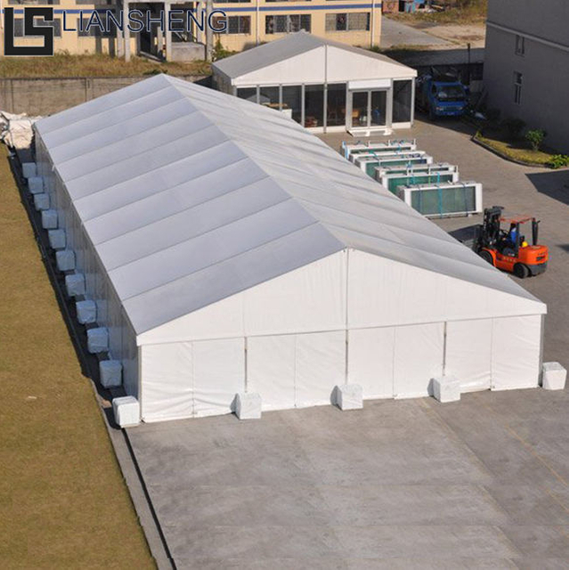 Large Outdoor 15m X 30m Aluminum Luxury Tent White Clear Trade Show Tents for Sale for Church Events
