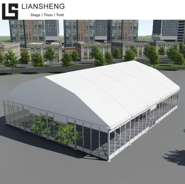 Durable Steel Aluminum Frame PVC Fabric TFS Sports Hall Marquee Tent for Private Plane