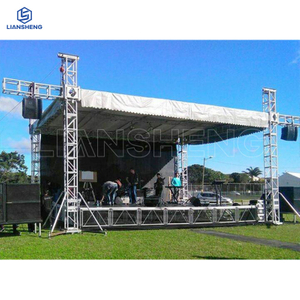 Aluminum Outdoor Event Truss System Concert Roof Truss for Hanging Speakers
