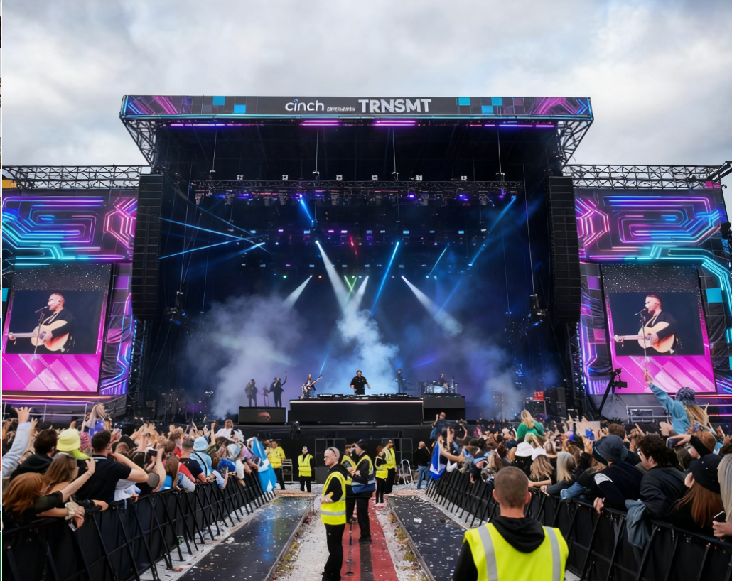 20m × 40m Large Concert Stage Aluminum Truss System