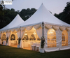 New Style Outdoor Wedding Polygonal Spire Pagoda Tent with Aluminum Alloy Frame Best-Selling Sizes Customization Available