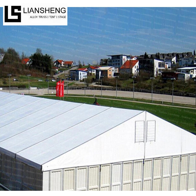 Wholesale Large White PVC Tent for Events Aluminum Frame Marquees Church Reception Warehouse Party Exhibition