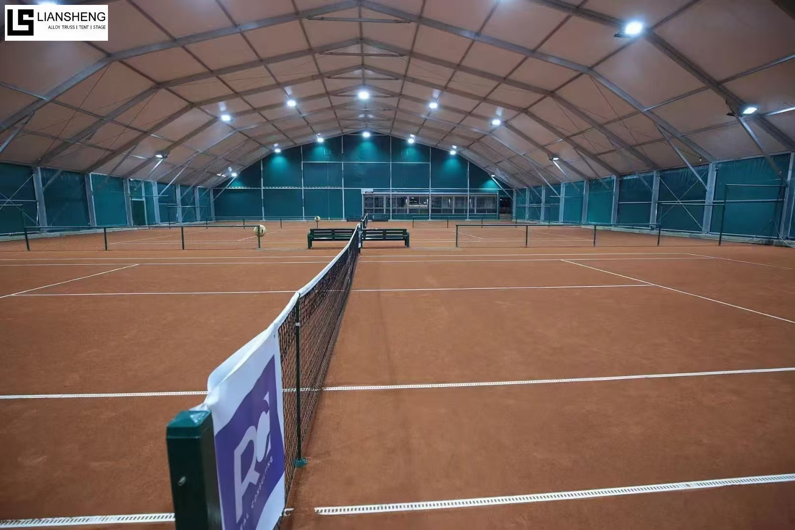 Aluminum Alloy Polygonal Sports Tent for Large-Scale Events, Stadiums, Swimming Pools and Competitions