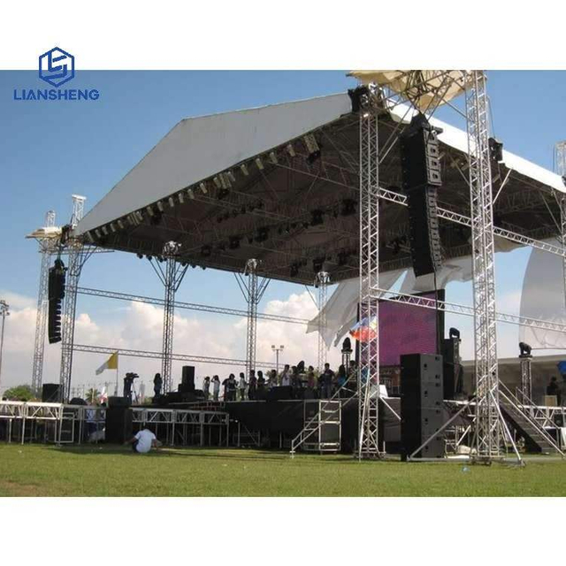 Aluminum Spigot Truss Stage Lighting Live Show Stage Truss Display for Sales