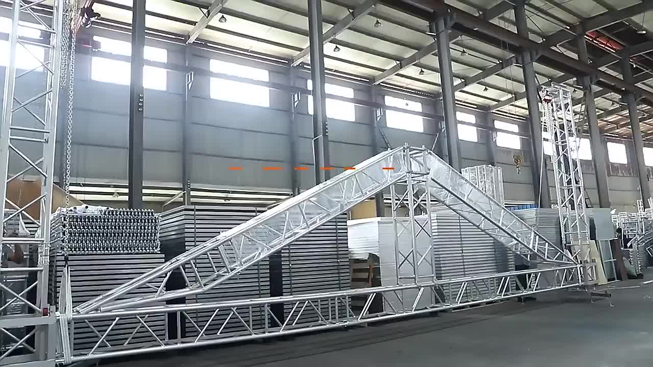 Hot Selling Wholesale Event Truss Stage Aluminum Concert Stage Podium Roof Truss Stage Display