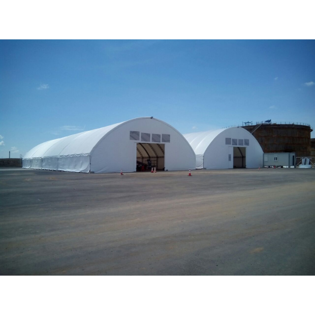 Heavy Duty Semi-circular Industrial Tent Manufacturer Aluminium Alloy Warehouse Tent for Sale