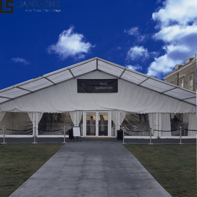 Large Aluminum Frame Church Tents for Events Outdoor Marquee 15x30m