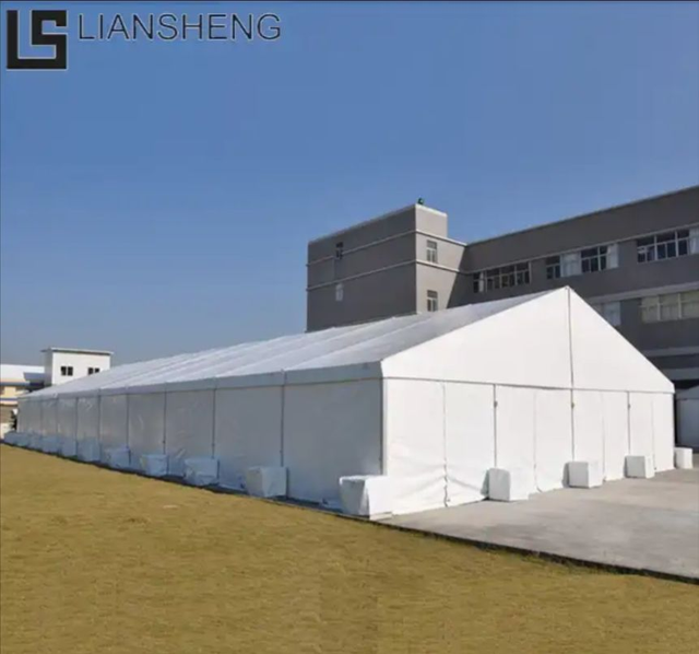  Outdoor Aluminum Structure Warehouse Tent Manufacturer Large Waterproof Industrial Storage Tent For Sale