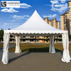 White Outdoor Portable Canopy Gazebo Beach Shade Camping Garden Pogada Tent 6x6m