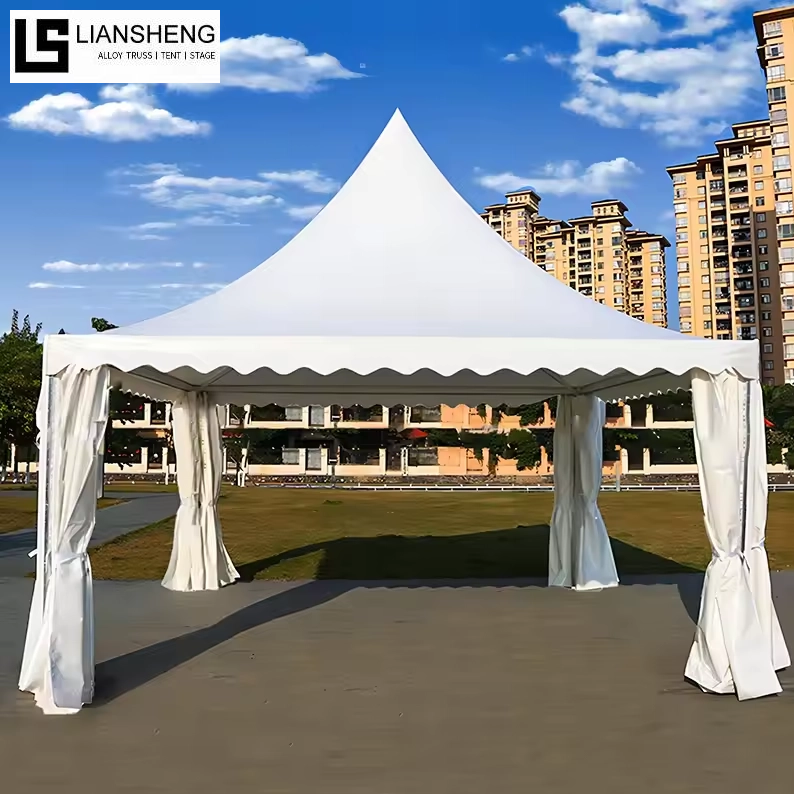 White Outdoor Portable Canopy Gazebo Beach Shade Camping Garden Pogada Tent 6x6m