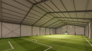 Economic Big Tent Large Padel Tennis Court Roof Large Sports Hall Tent Football Event Marquee
