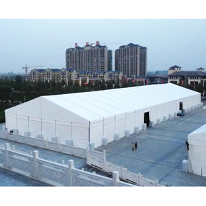 25 x 50m Outdoor Large White Waterproof Heavy Duty Aluminum Structure Warehouse Tent For Temporary Industrial Storage Goods