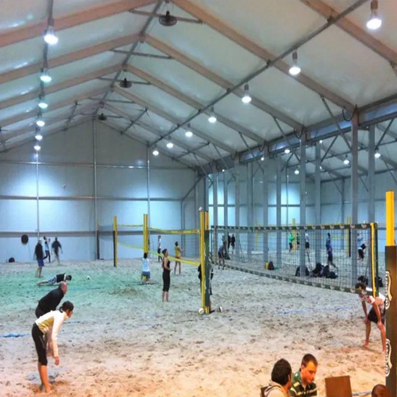 Factory Direct Supply Aluminum Tent Outdoor High Reinforced Structure Gym Tent Basketball Tennis Court Sport Tent