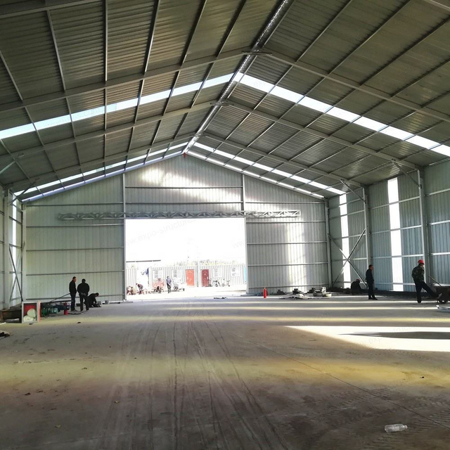 Large Industrial Warehouse Storage Tent UV-Proof PVC Waterproof Fireproof Sandwich Durable Steel Sheets Fabric Outdoor Use Logo