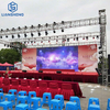 Hot Sale Outdoor Concert Stage Podium With Lifting Truss System Customized Aluminum Truss Design