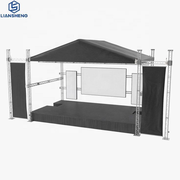Best Selling Aluminum Alloy Stage Truss Lighting Spiot Truss 400x400m with Truss Clamp