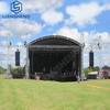 Arch Roof Curved Shape Dome Design Aluminum Alloy Material Customized Size Stage Truss for Lighting And Line Array Speaker