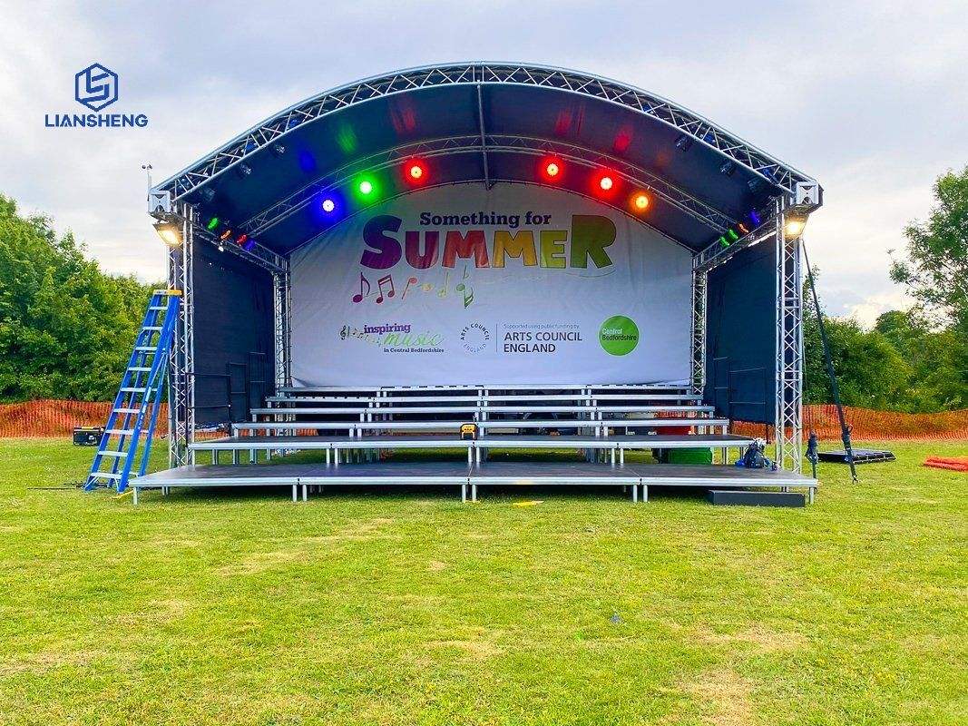 Aluminum Spigot Truss Stage Lighting Live Show Stage Truss Display for Sales