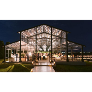 Large Transparent Aluminum Frame Wedding Tent Manufacturer Luxurious Party Event Tent Supplier
