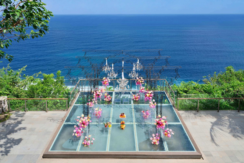 Folding Portable Glass Aluminum Alloy Wedding Stage Durable Transparent Event Stage for Party Decoration