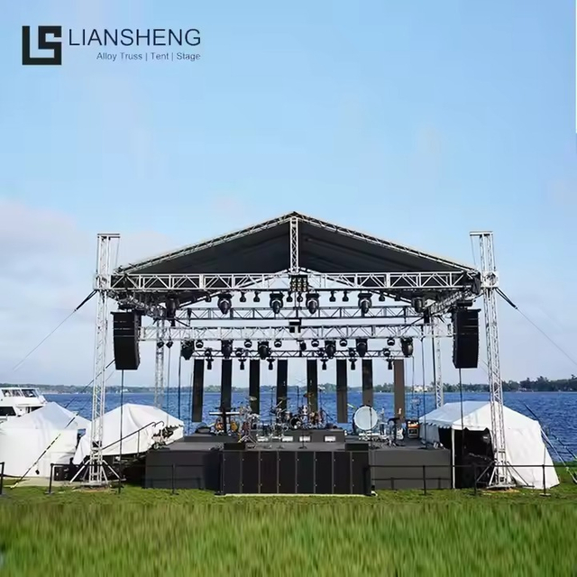 Size Support Customization High Load-Bearing Aluminum Alloy Spigot Truss SystemFor Music Concert