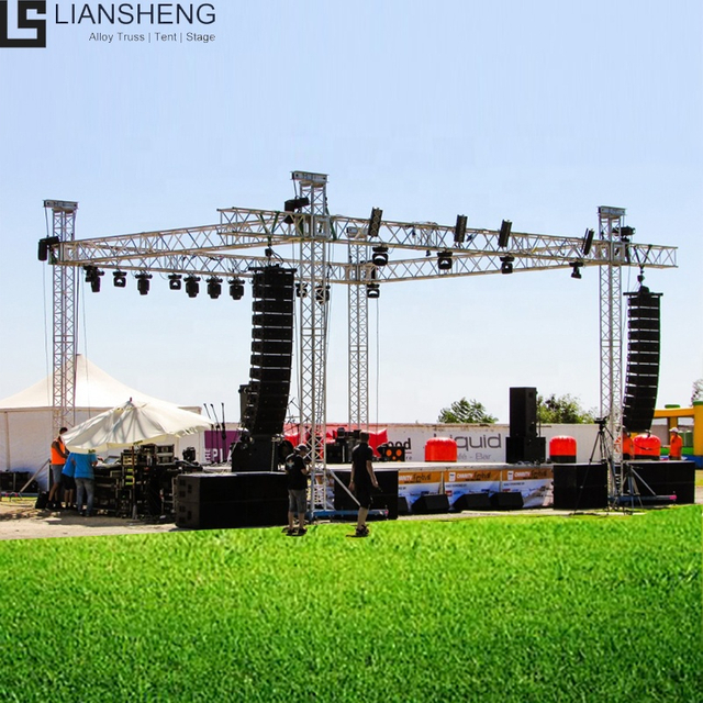 Hot Selling Wholesale Event Truss Stage Aluminum Concert Stage Podium Roof Truss Stage Display